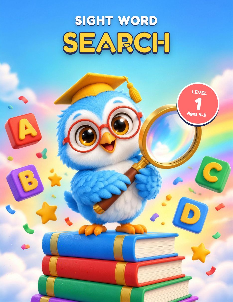 Sight Word Search · Level 1